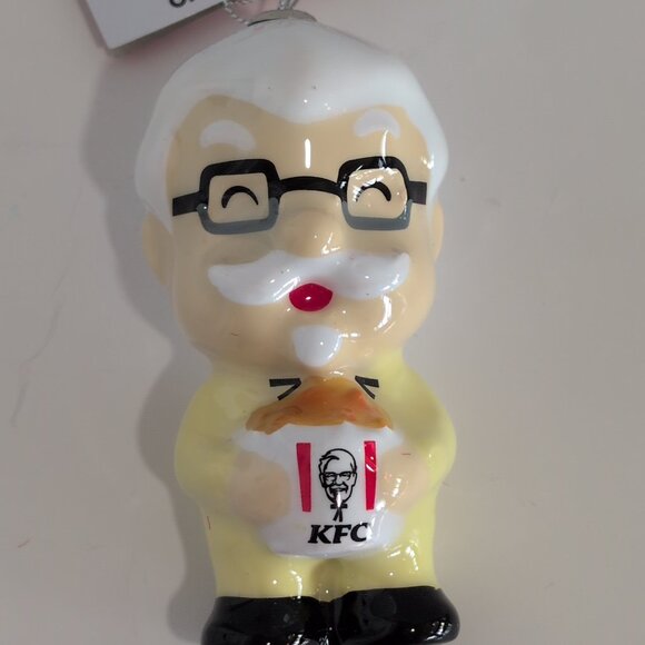 NWT KFC Colonel Sanders Decoupage Christmas Holiday Ornament 2025 Ruz - Picture 2 of 4